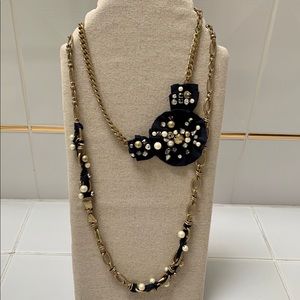 Stella & Dot French Twist Statement Necklace